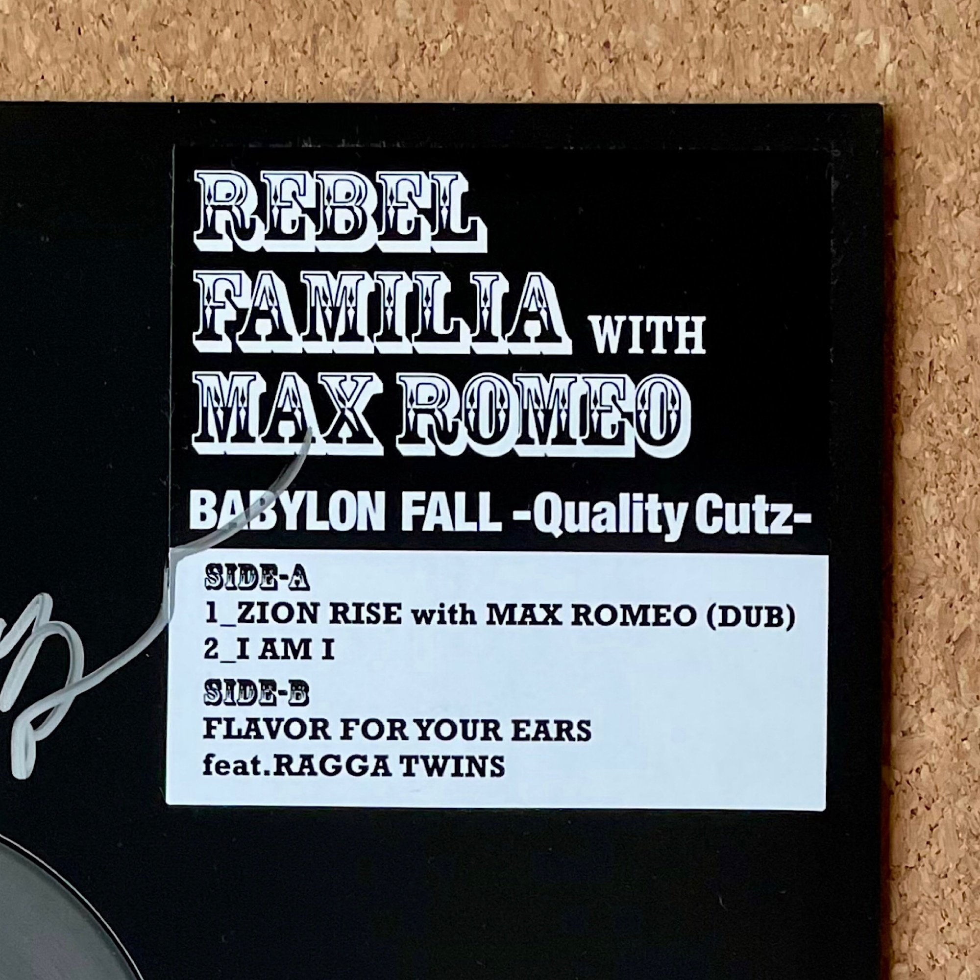 RELIX RECORDS Sampler 1985 限定版 レコード サイン入 RECKサイン入り FRICTION 1st オリジナル 見本盤 非売レコード