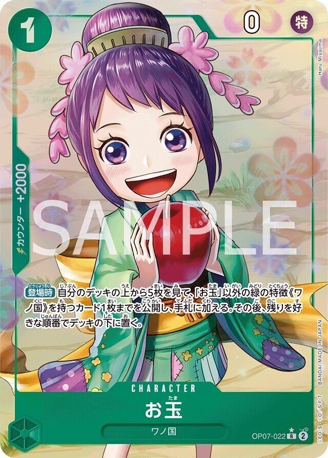ペローナ様用 ワンピースカード】緑黒ペローナについて（全文無料）｜おジン
