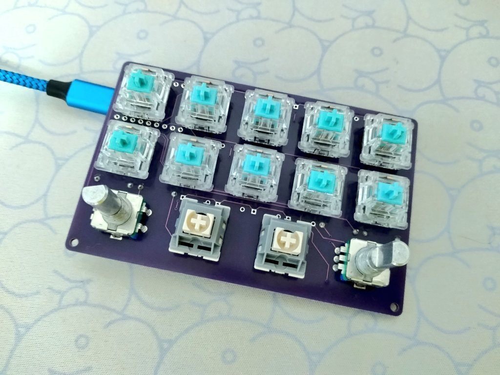 roBa】ロープロファイル、自作キーボード Keyball61-LP ロー