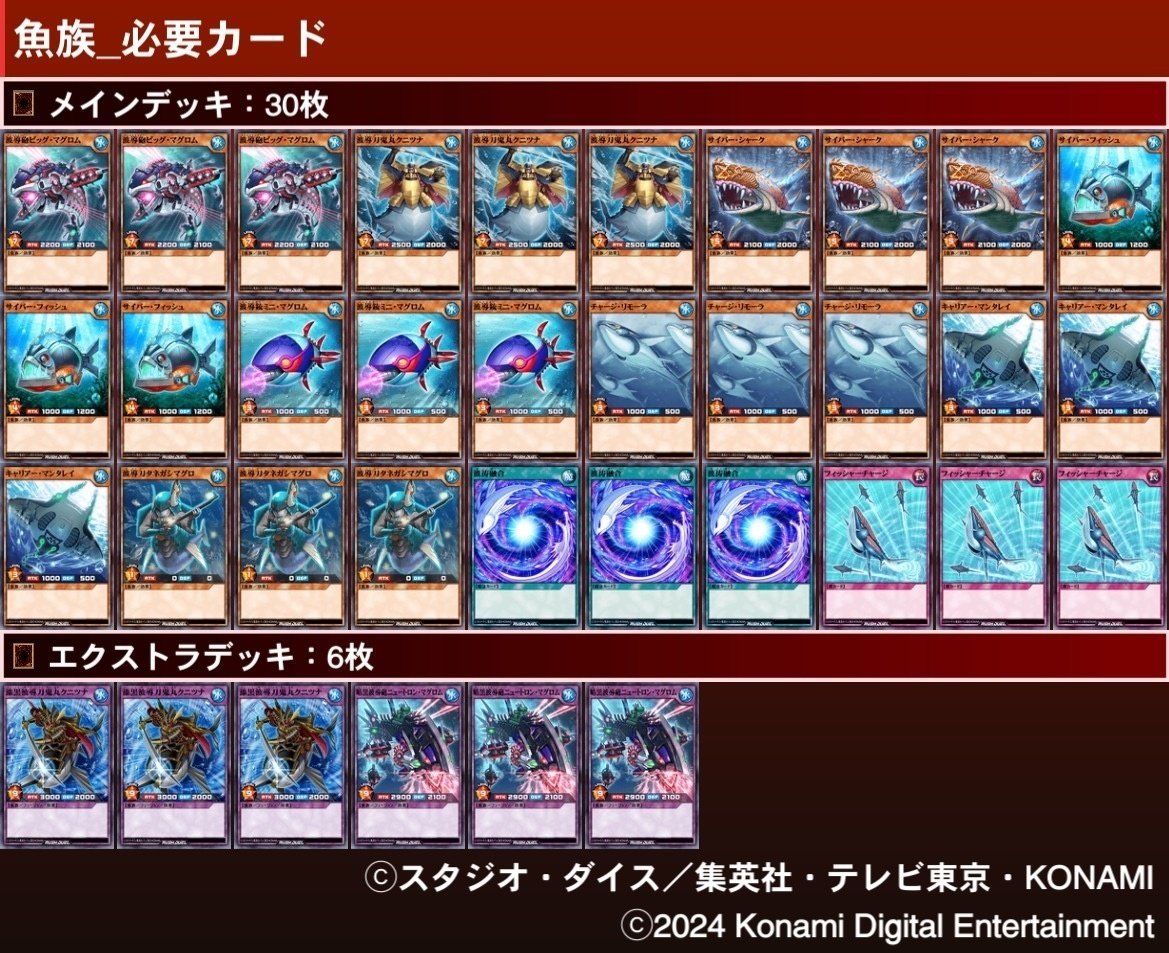 波涛融合！魚族デッキ（前編）｜かたなし