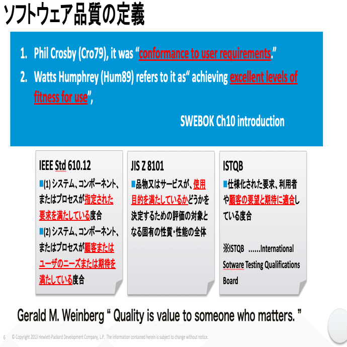 品質保証について（SWEBOK2004）｜Tsuyoshi Yumoto