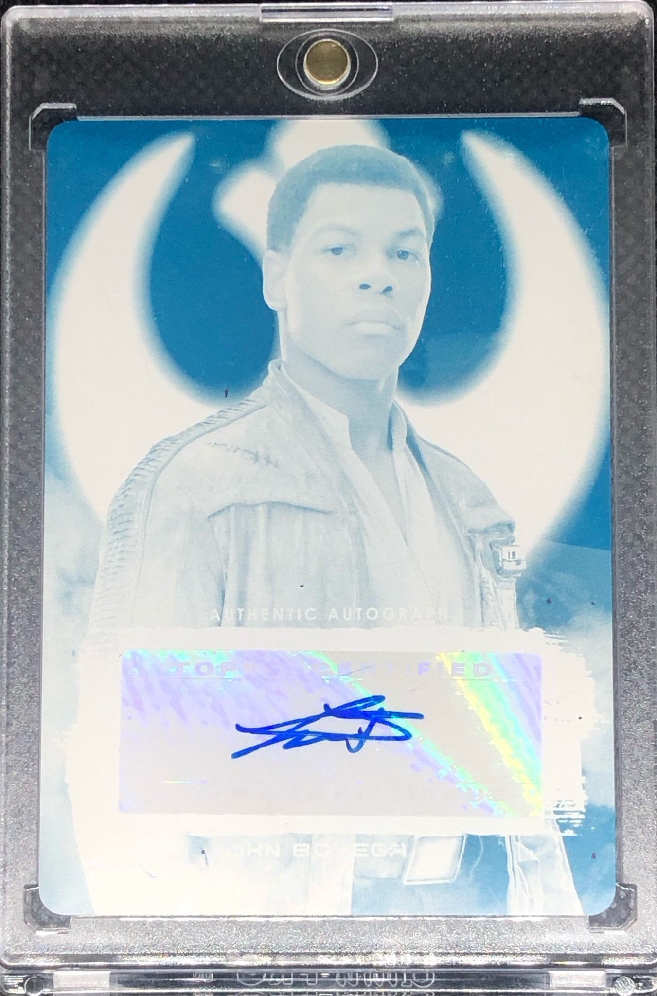 topps 1/1 スターウォーズ finn サイン入り
