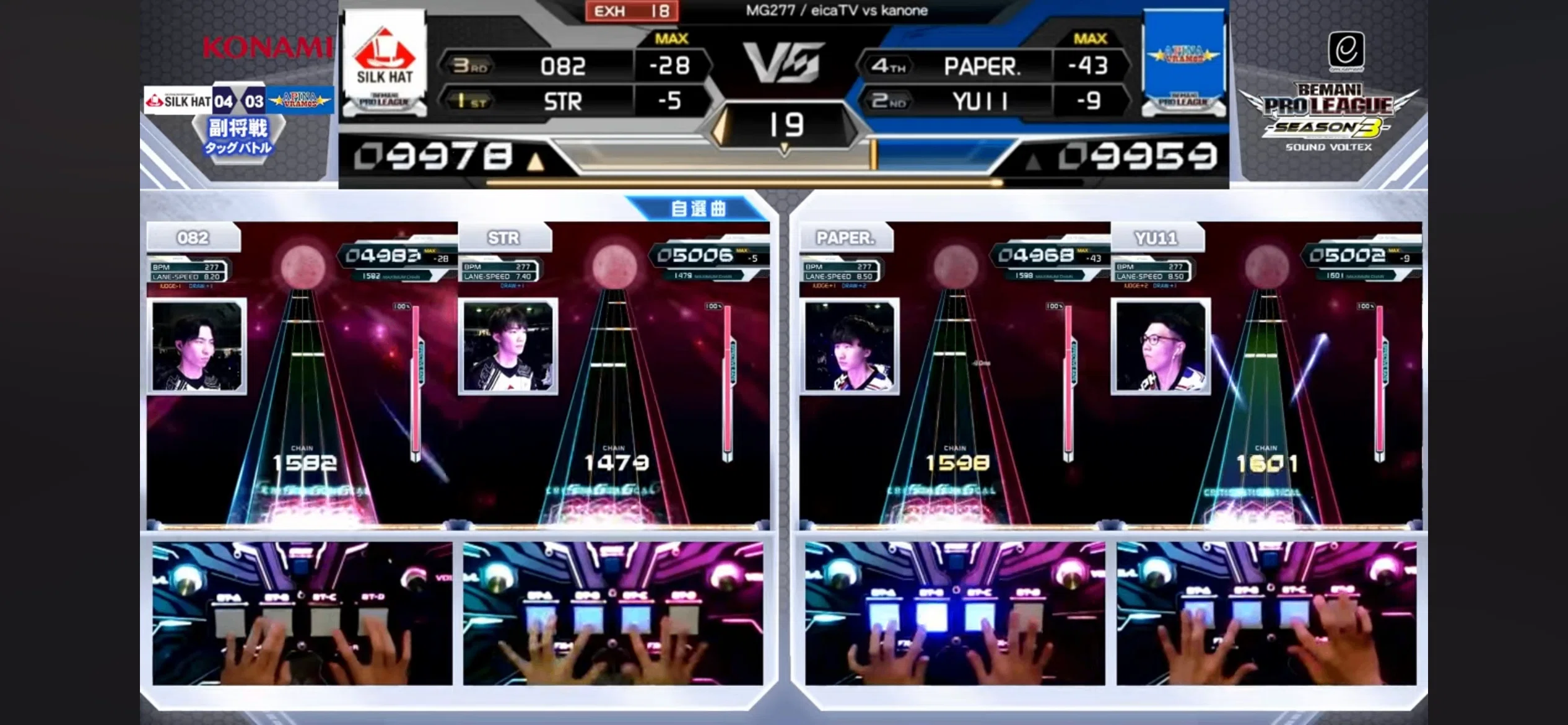BPLS3 SOUND VOLTEX セミファイル SILK HAT戦 振り返り。｜ゆーいち
