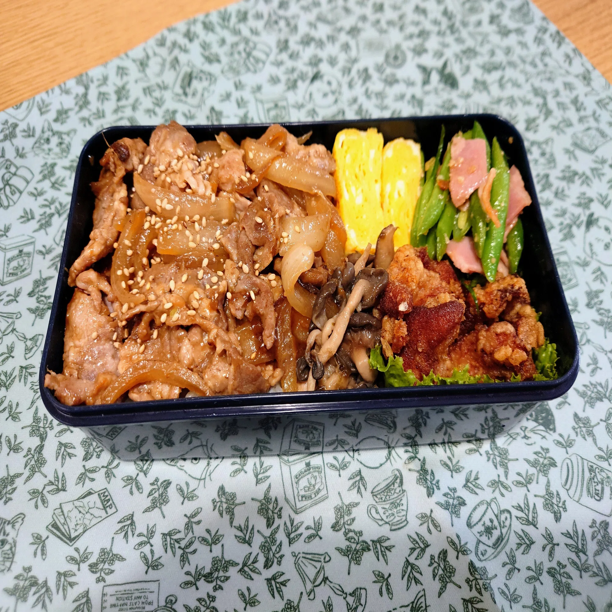 茶色のお弁当｜もにゃっこ