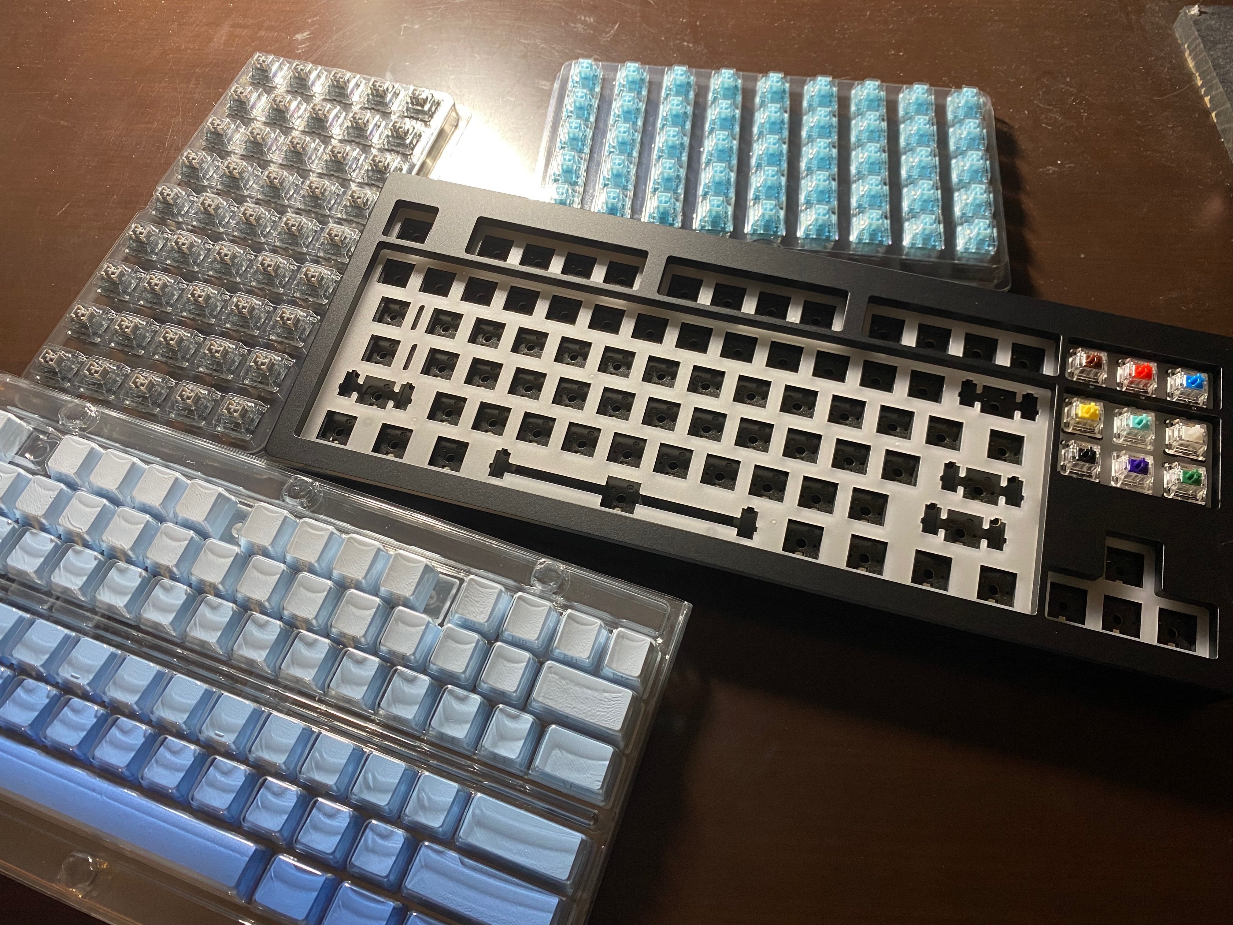 自作キーボード GB] Detour 40% QAZ Keyboard Kit