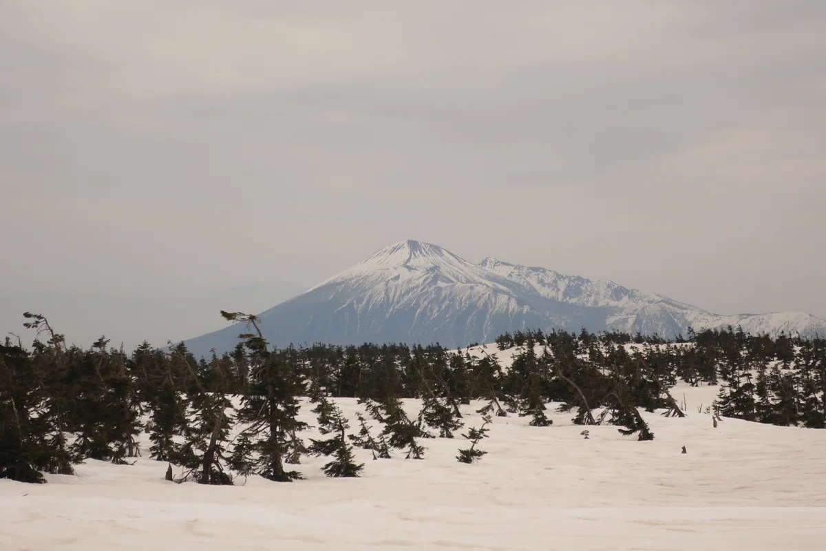 かっこいい雪山