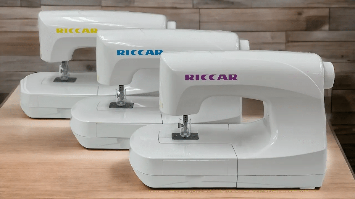 RICCAR(リッカー)ミシン復活第一弾・糸のいらない不思議なミシン