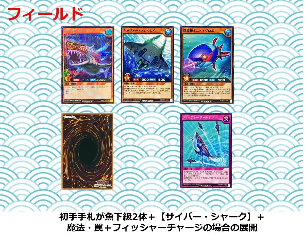 波涛融合！魚族デッキ（後編）｜かたなし