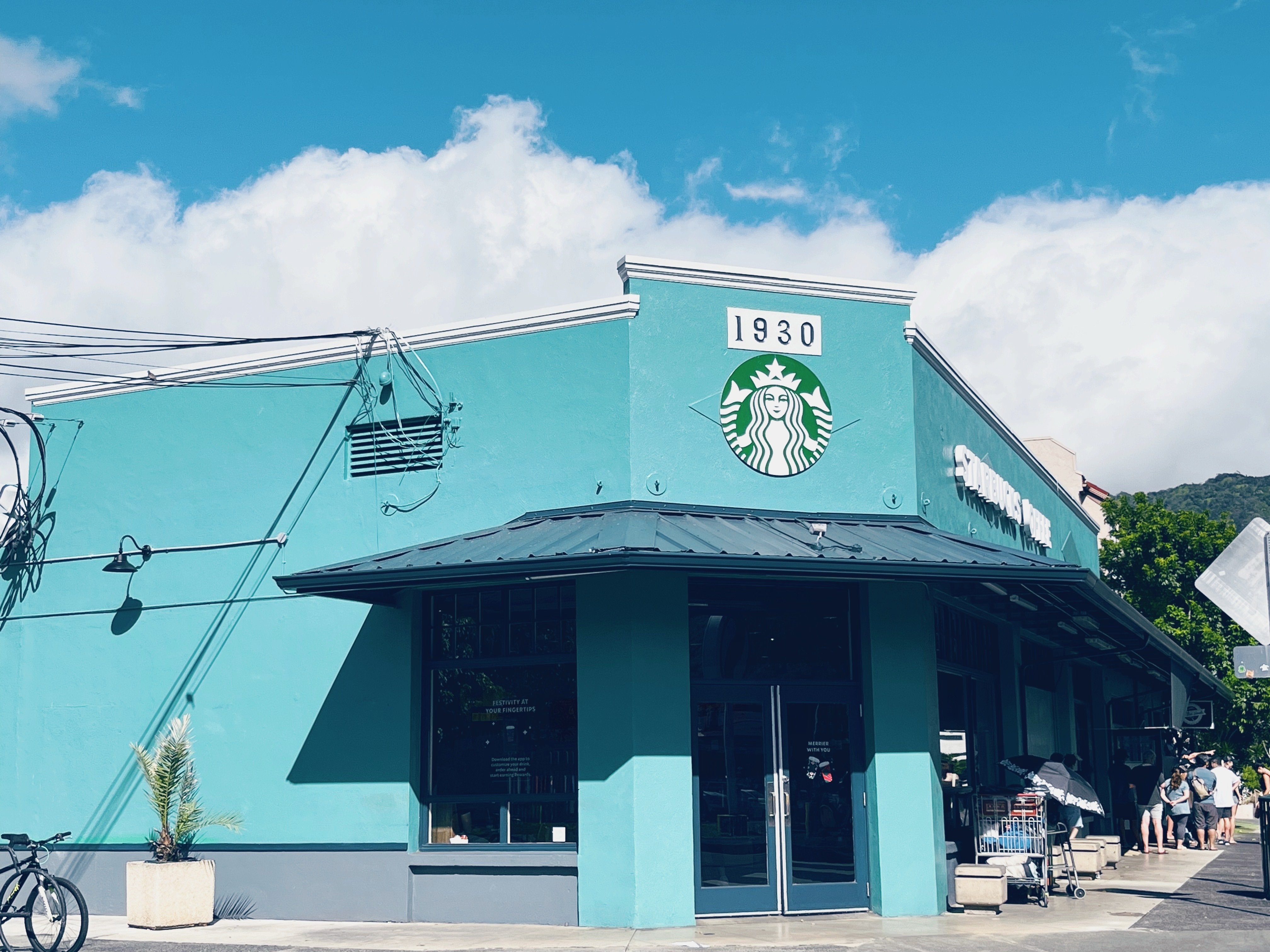 ハワイ・マノアで人気のフォトスポット！緑のスタバへ行ってみた💚｜Natsu