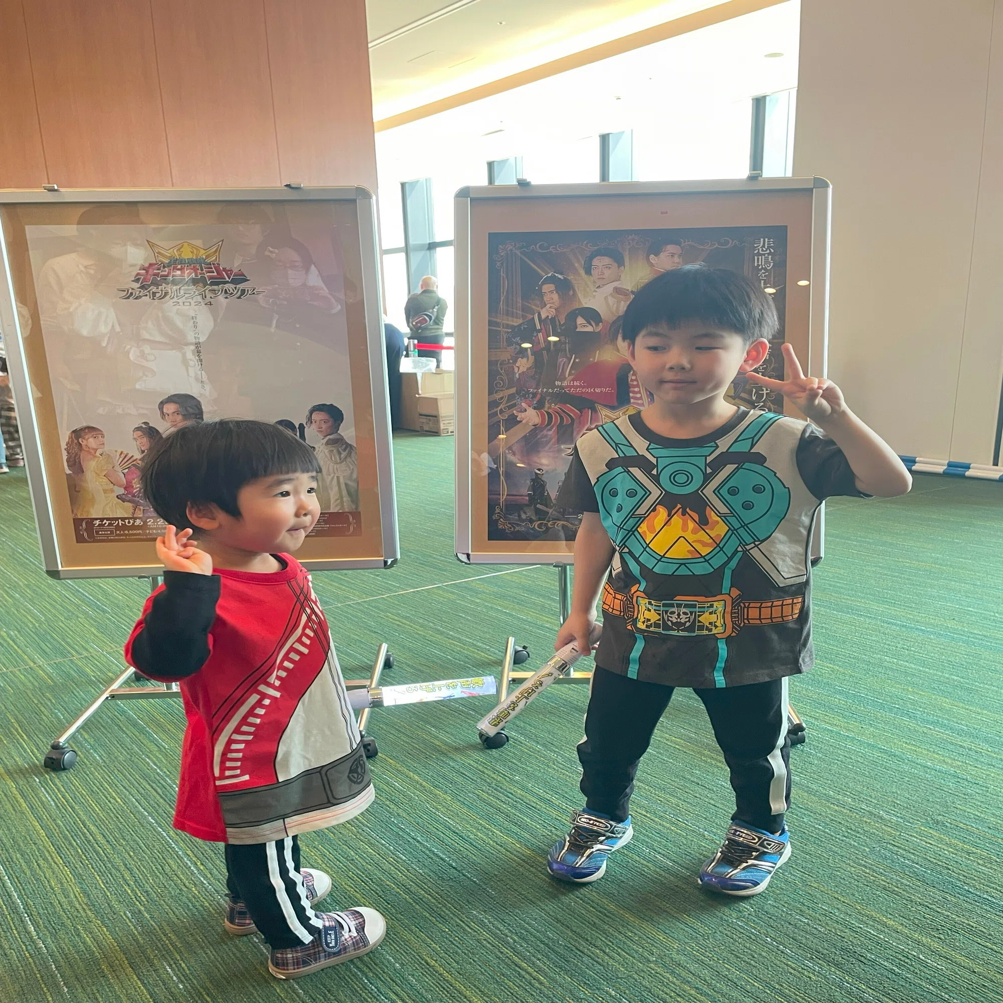 5歳児&2歳児とキングオージャーFLT(サッポロ国)に行った話｜三角山放送 