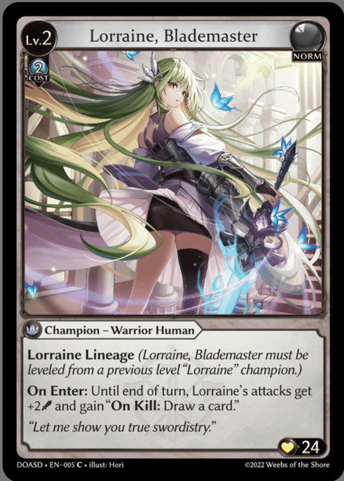 Starting Out: Grand Archive Vol. 1 - Lorraine Starter Deckについて