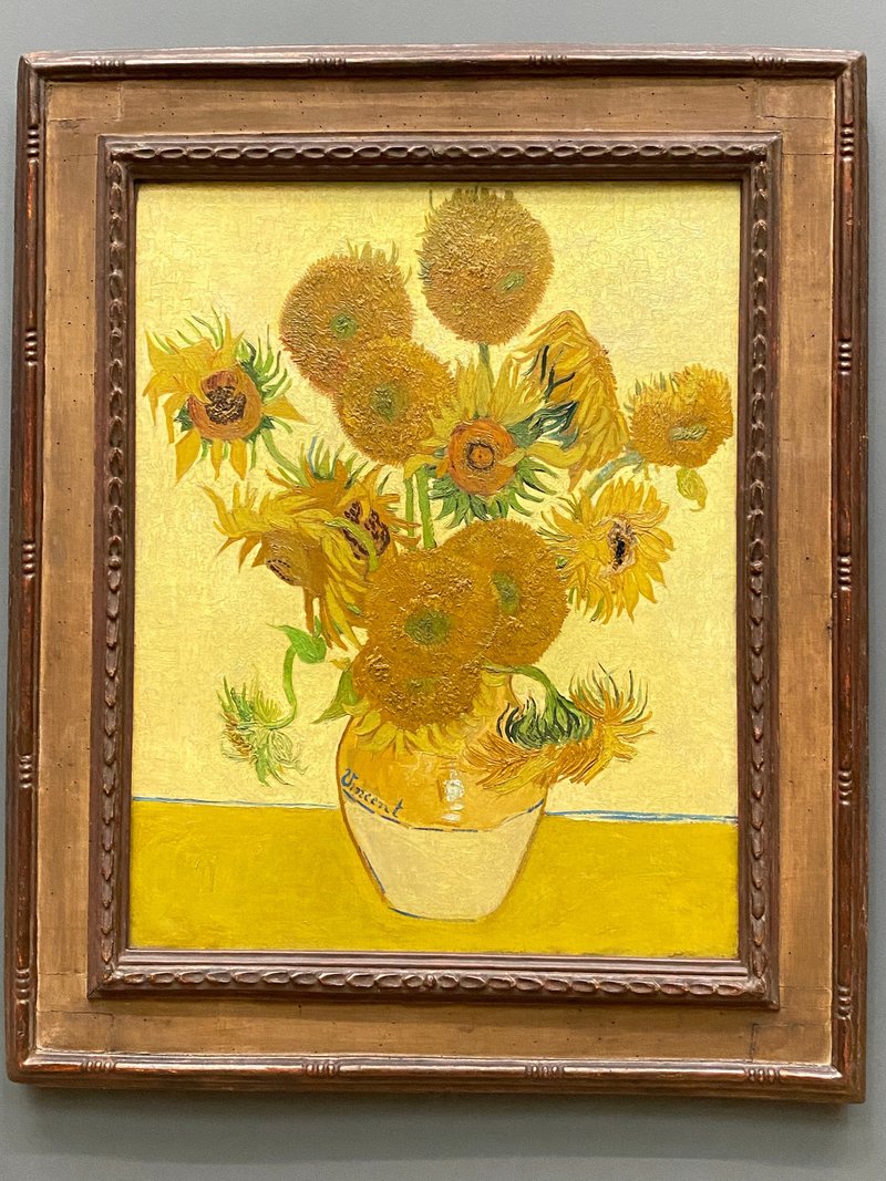 ‘Sunflowers’ by Vincent van Gogh