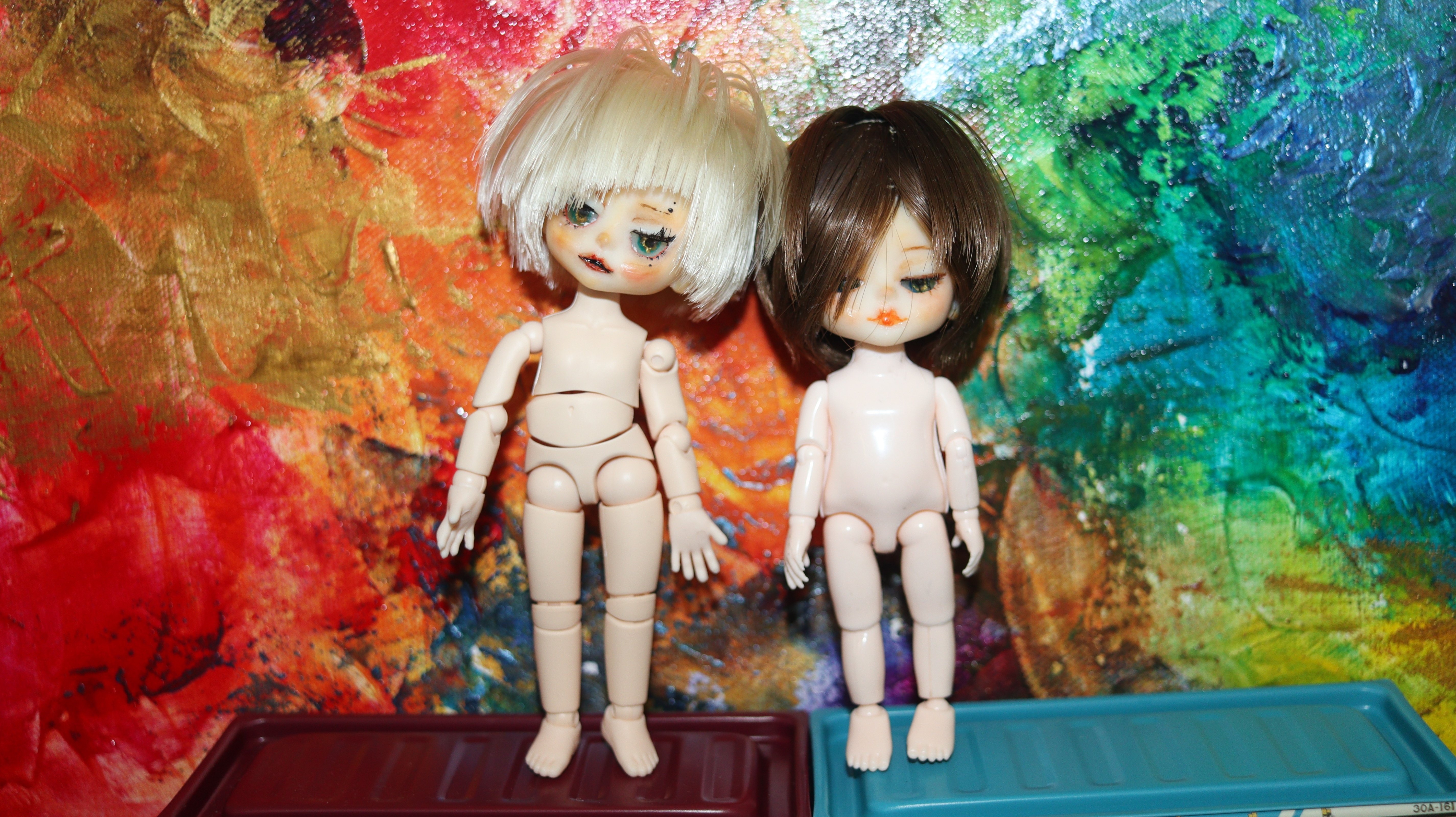 セリアヘッドミニ＋オビツ11｜88