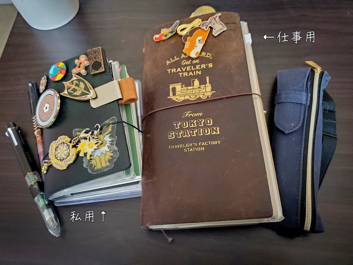オタクが仕事でも使う「トラベラーズノートの使い方アイデア」｜何者  