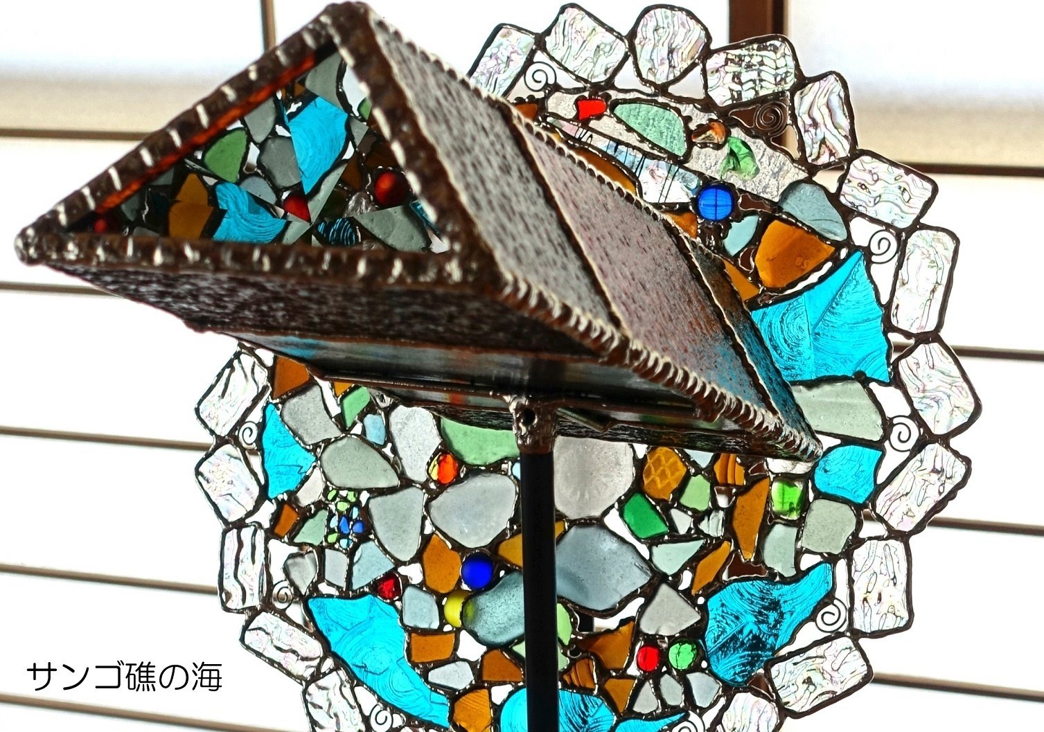 万華鏡　ステンドグラス　作家物 万華鏡教室 | 世田谷ステンドグラス美/まんげ鏡や