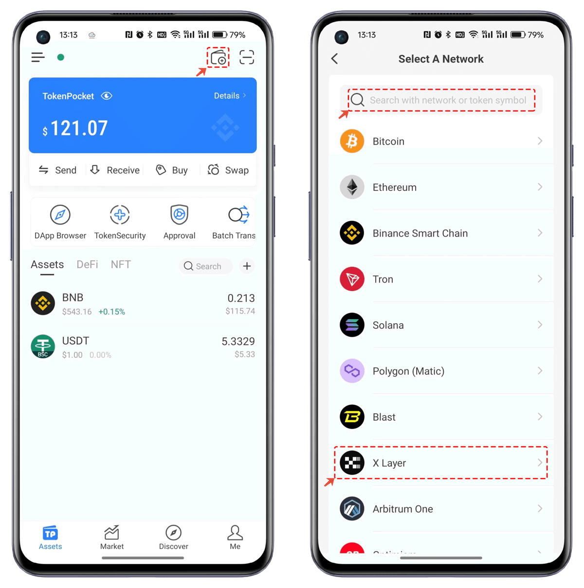 X Layerのウォレットを作ろう！ │ ウォレットを作成/インポートする方法｜TokenPocket (トークンポケット) 公式