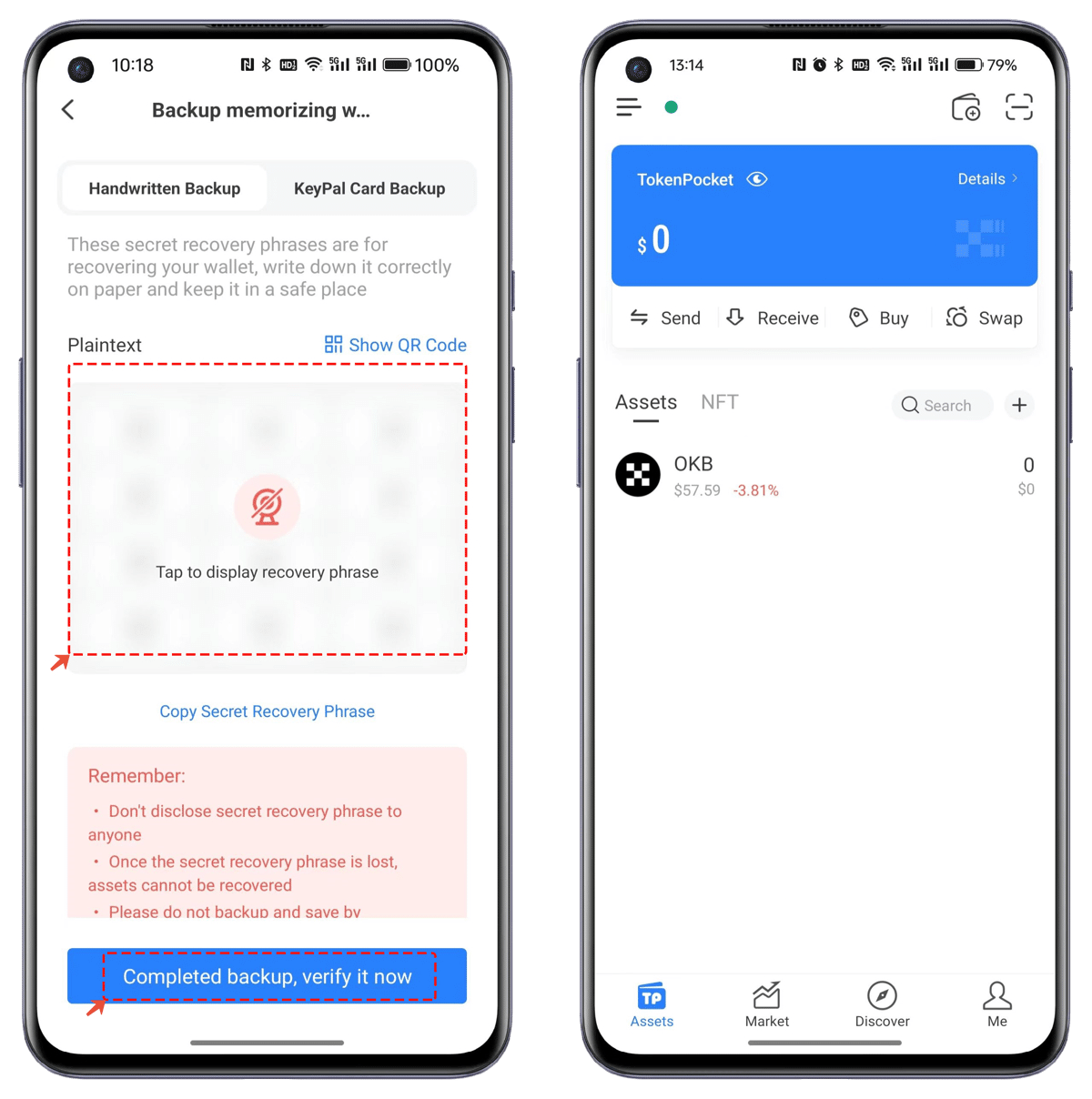 X Layerのウォレットを作ろう！ │ ウォレットを作成/インポートする方法｜TokenPocket (トークンポケット) 公式