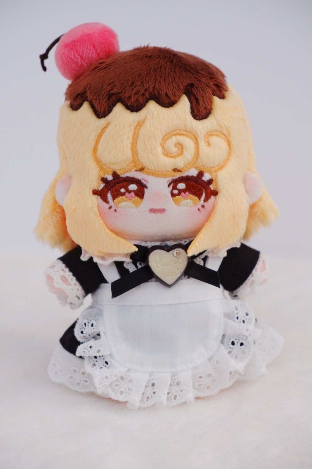オリジナル ぬいぐるみ 着せ替え ハート クリーム色 15cm オリジナル ぬいぐるみ 着せ替え ハート クリーム色 15cm