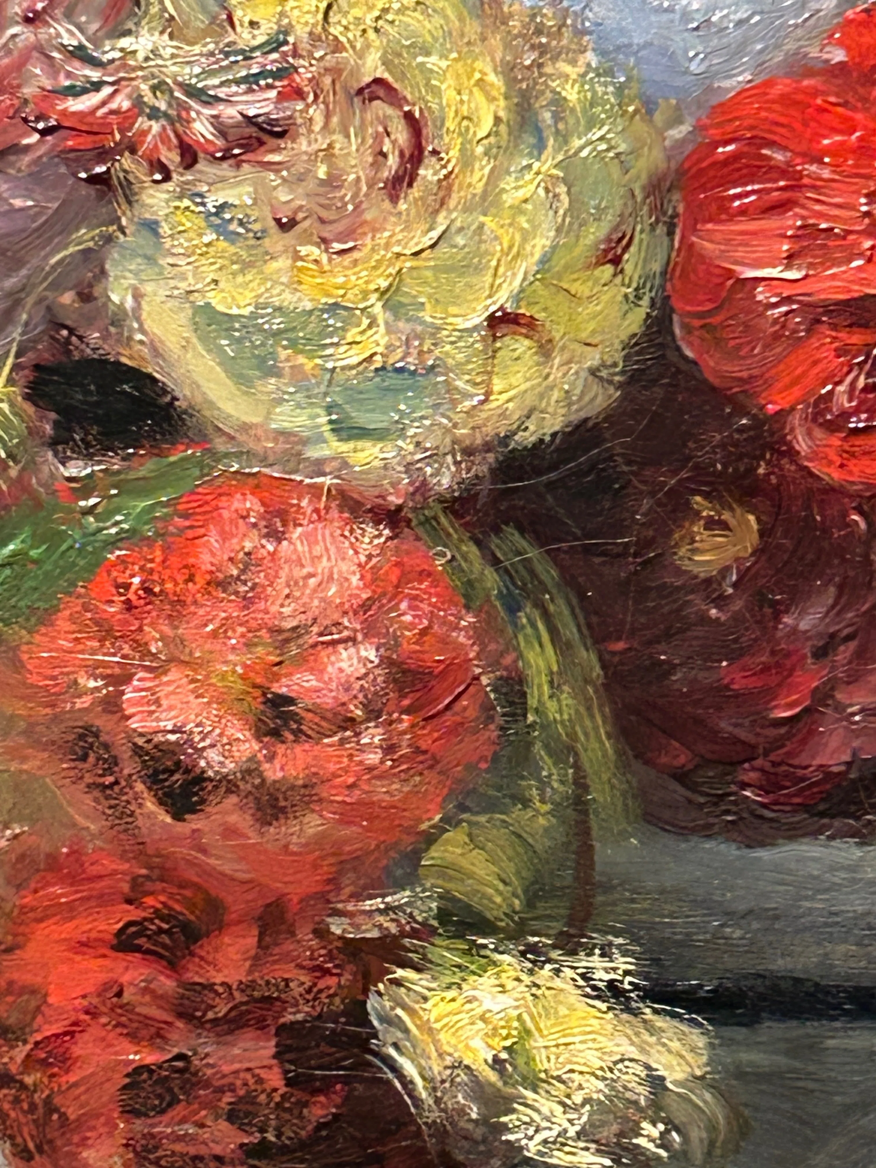 ルノワール、「BOUQUET DE ROSES」、海外版超希少レゾネ 子供のためのオルセー美術館(105)ルノワールとモネ・友だちのしるし