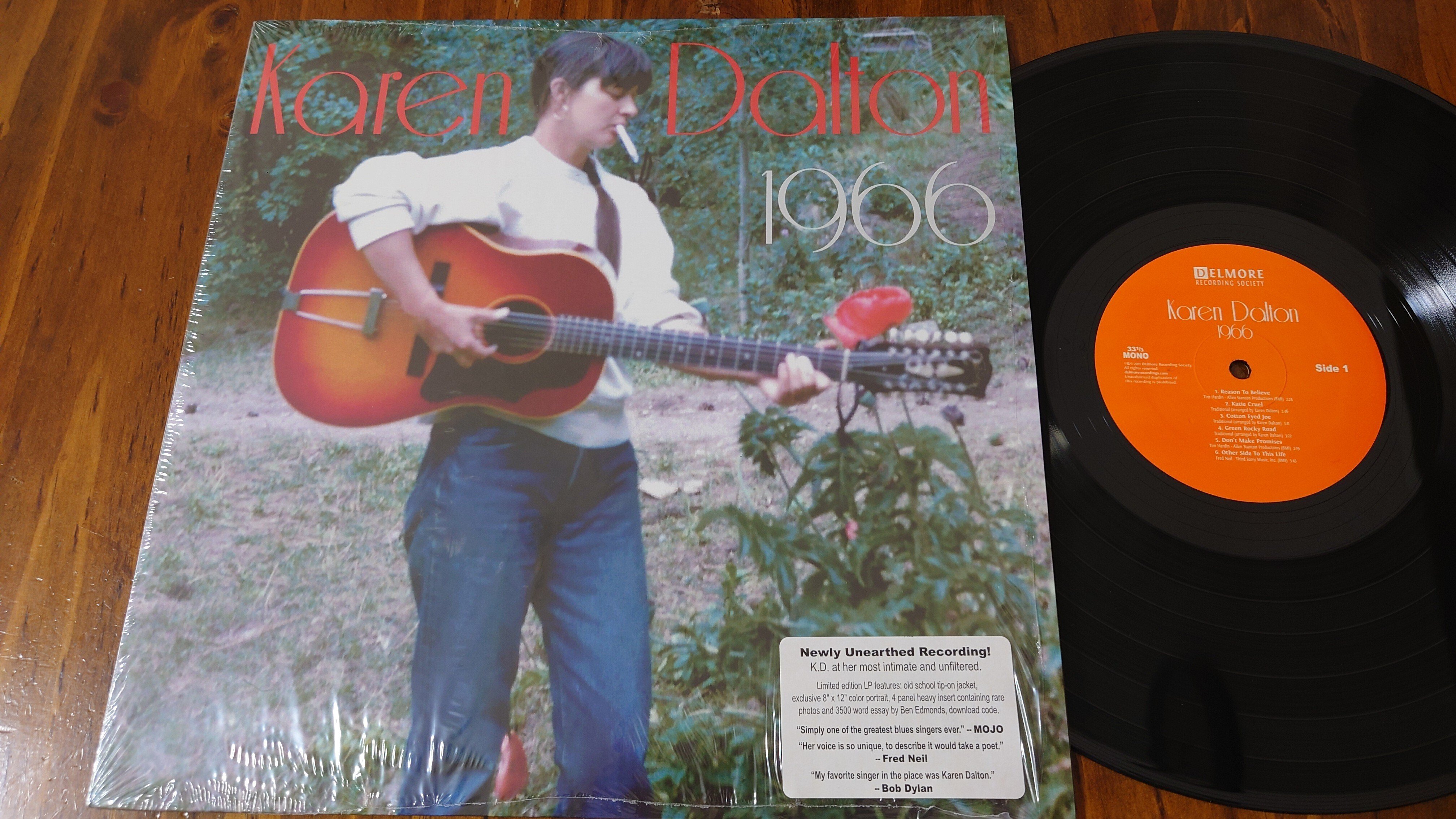 7インチ盤専門店雑記516「「Karen Dalton」」｜G2タカヤマ