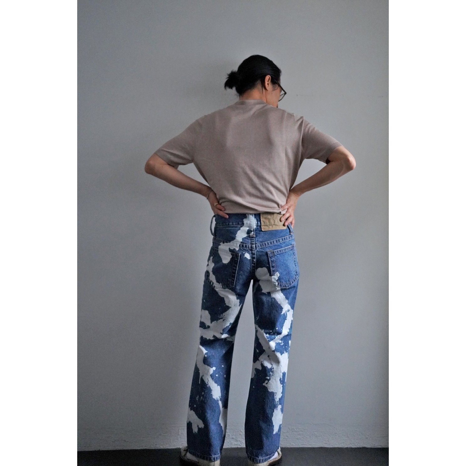 パンツ kakinoha DENIM FLARE 5POCKET size 8 kakinoha DENIM FLARE 5POCKET Denim - メルカリ