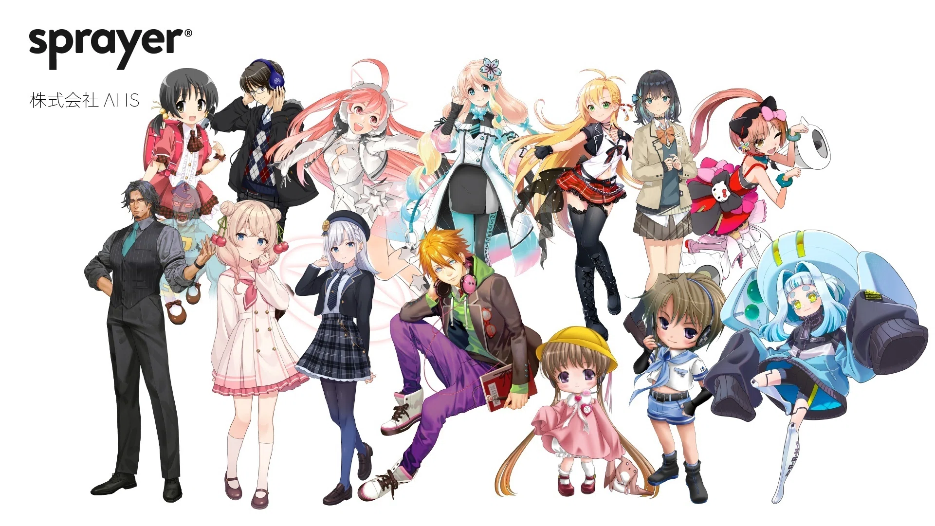news】新たに14体の音声合成ソフトキャラクターが利用可能になりました