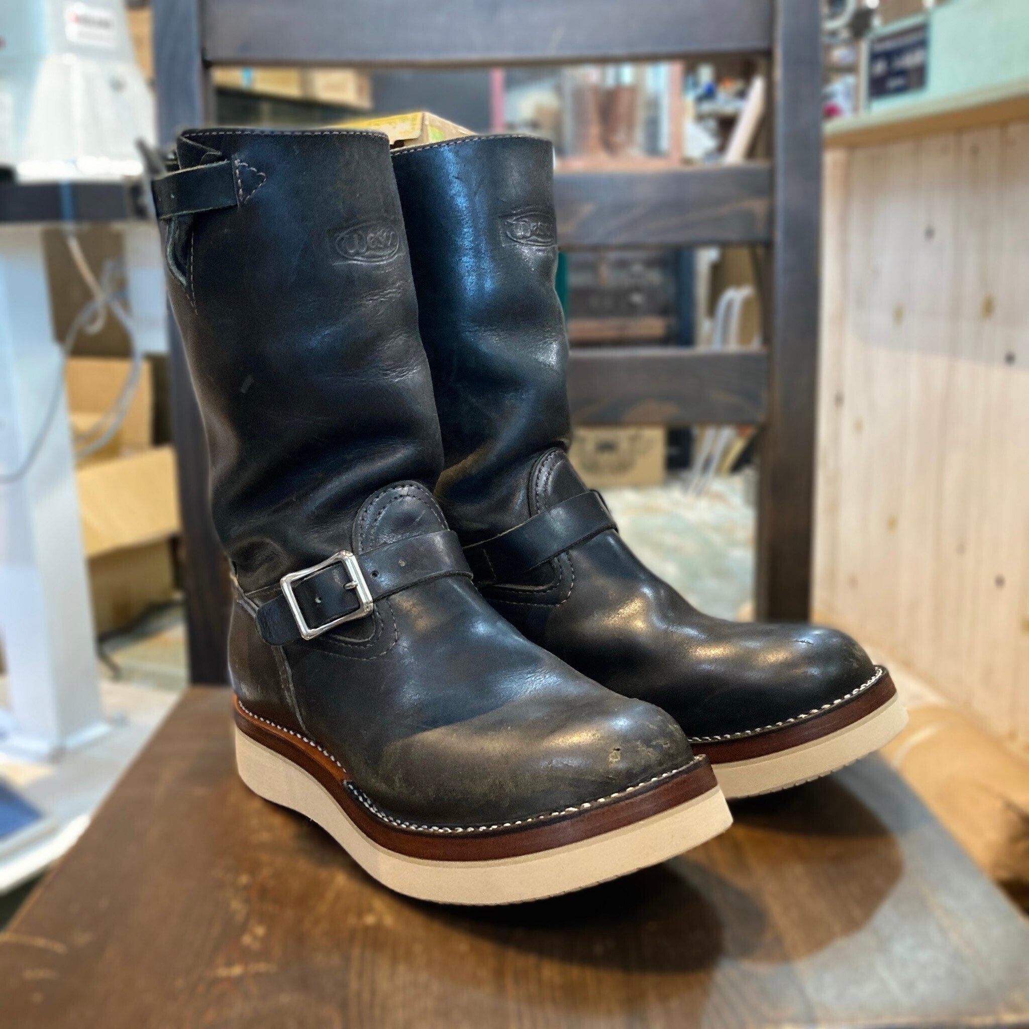 Resole/リソール】WESCO Bossソールカスタム|CREA Repair Resole/リソール】WESCO Bossソールカスタム|CREA Repair