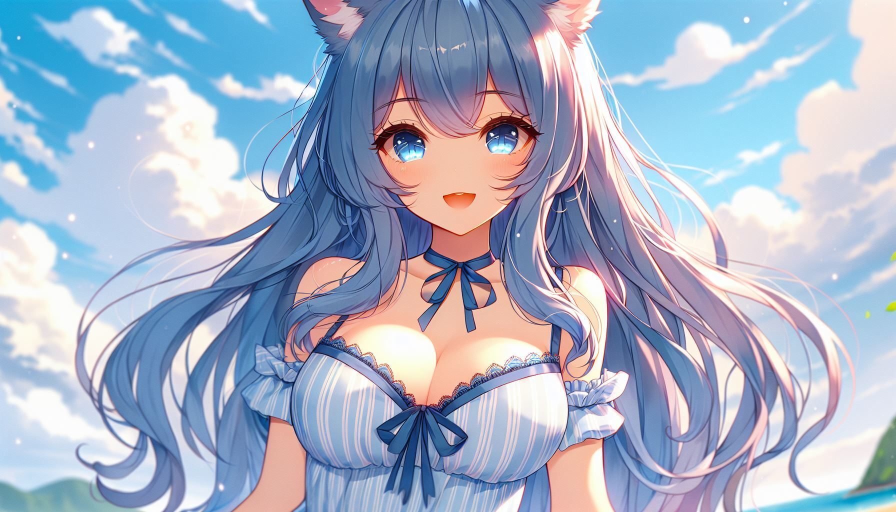 青空の猫耳ちゃん｜kazunari_フォロバ100%