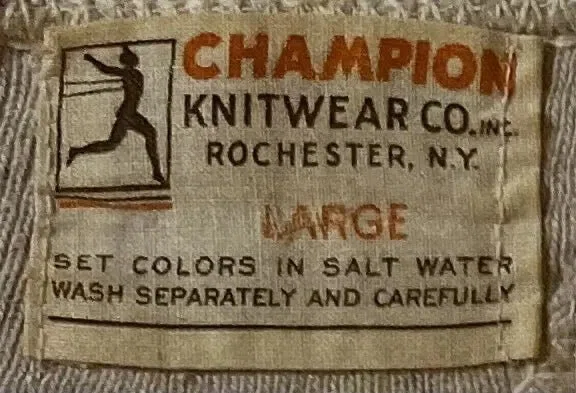 趣味 VINTAGE CHAMPION Champion リバースウィーブの年代の見分け方｜STORAGE note