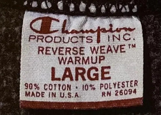 Champion リバースウィーブの年代の見分け方｜STORAGE note
