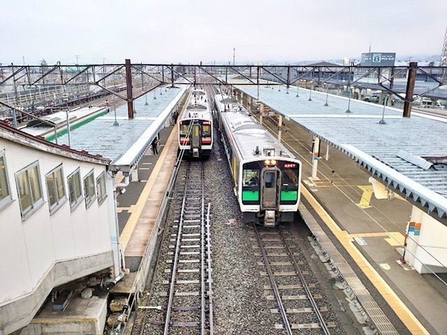 冬のJR只見線に小出駅から会津若松駅まで乗りました。タイムライン