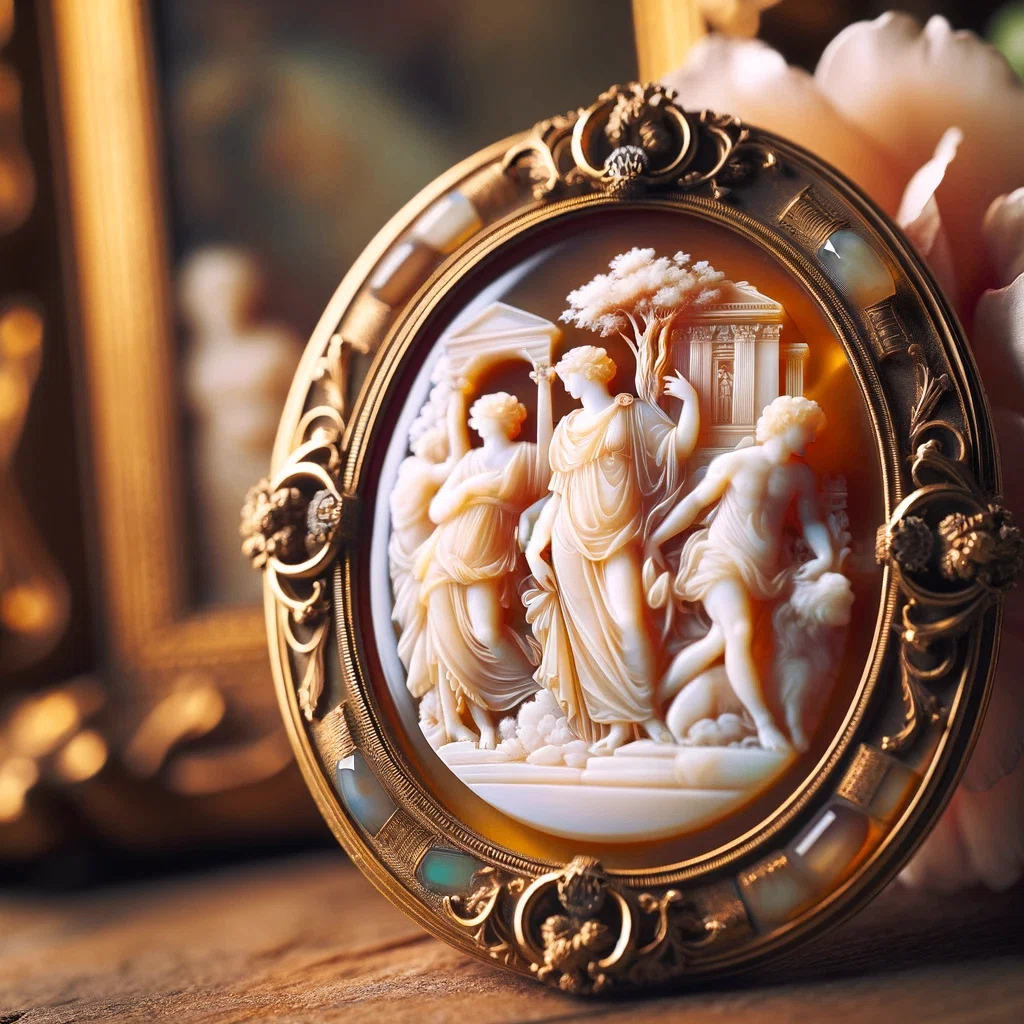 カメオアートの魅力：小さな彫刻が紡ぎ出す大きな物語 🌼｜🌸お得情報