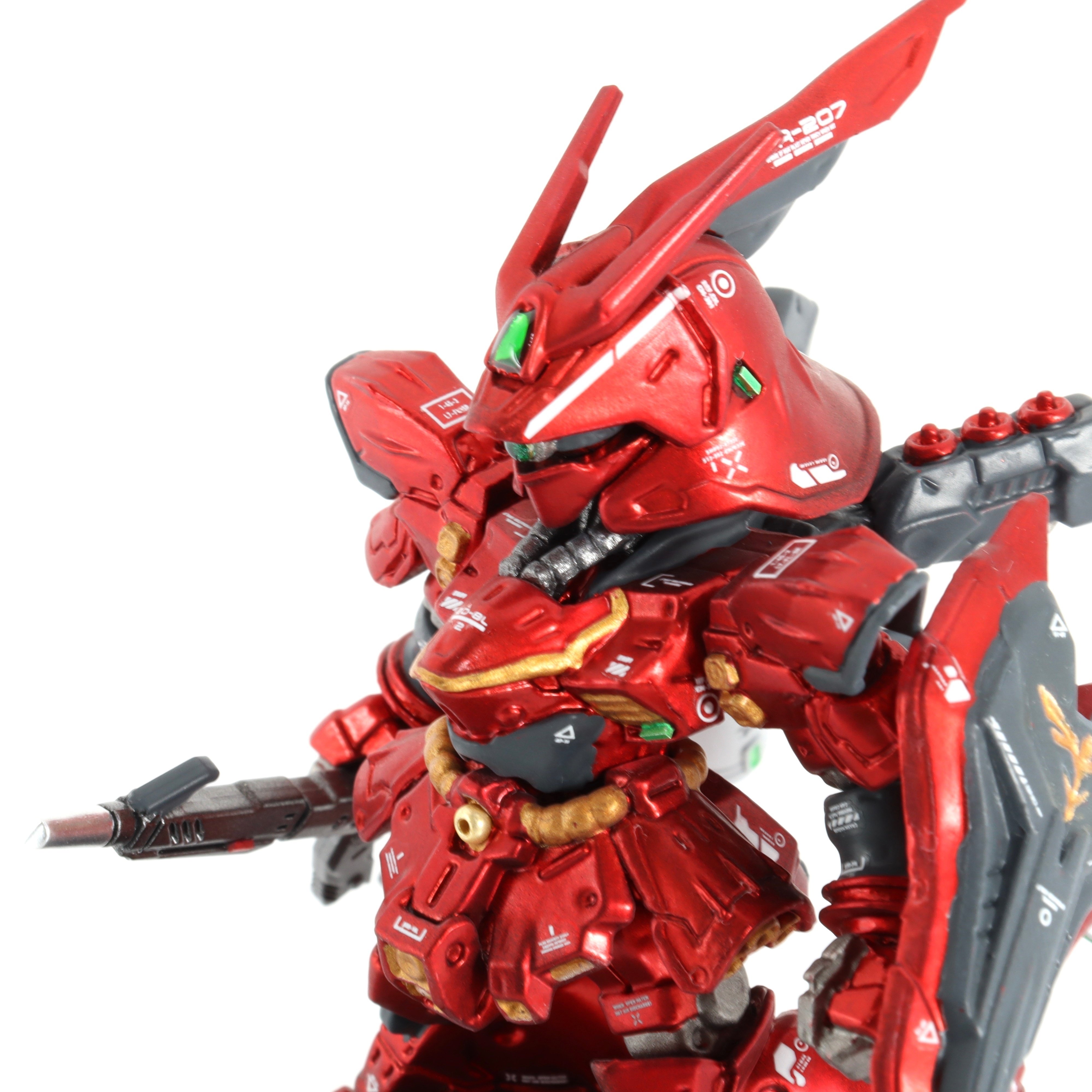 ガンダムコンバージ サザビー|こもPのモデリング備忘録 ガンダムコンバージ サザビー|こもPのモデリング備忘録