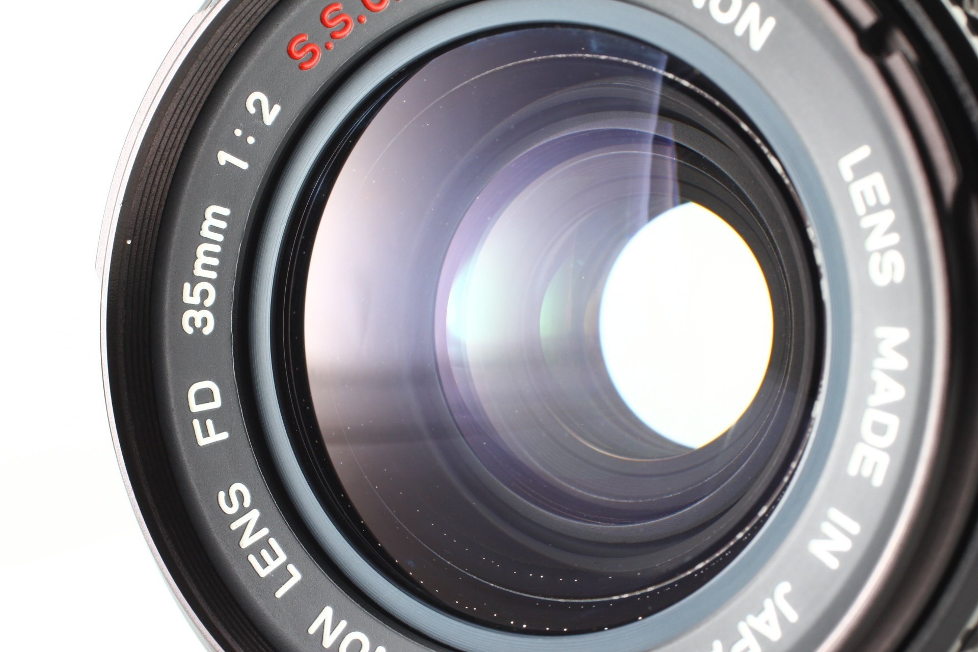 Canon FD 35mm F2 SSC Concave の分解｜フィルムカメラ修理のアクアカメラ