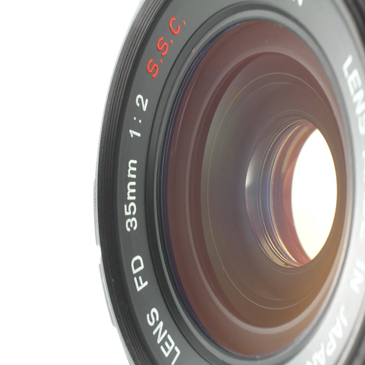 Canon FD 35mm F2 コンカーブ 凹玉の分解｜フィルムカメラ修理のアクア 