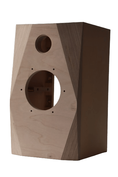 スピーカーボックス】”浜松のピアノ塗装技術”を活かした逸品を製造