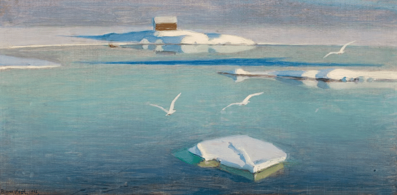 新宿に顕現する神秘の国 ＃北欧の神秘ノルウェー、スウェーデン、フィンランドの絵画｜堀井