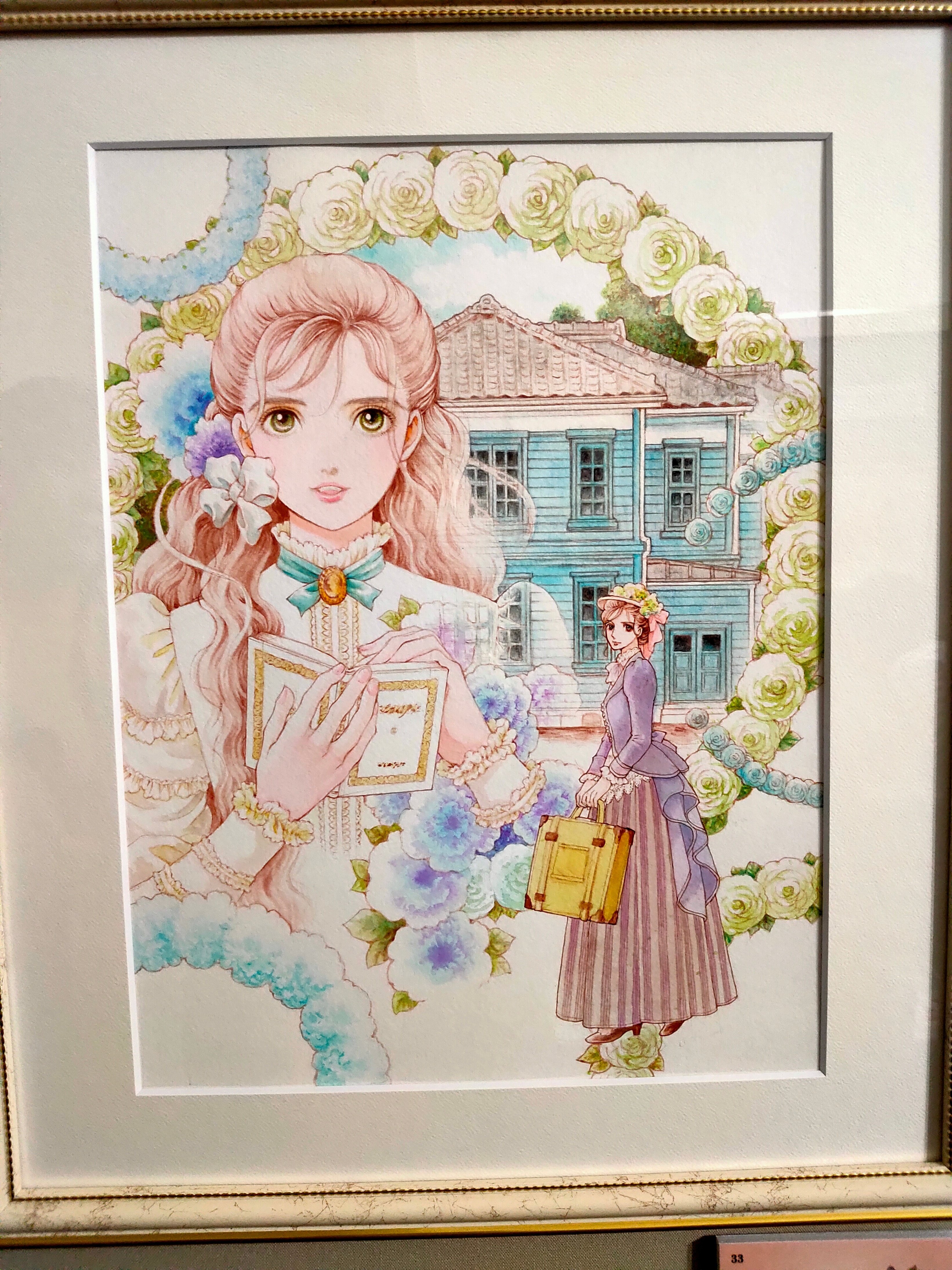 松苗あけみ展行ってきた🚶🏻｜かのんマム