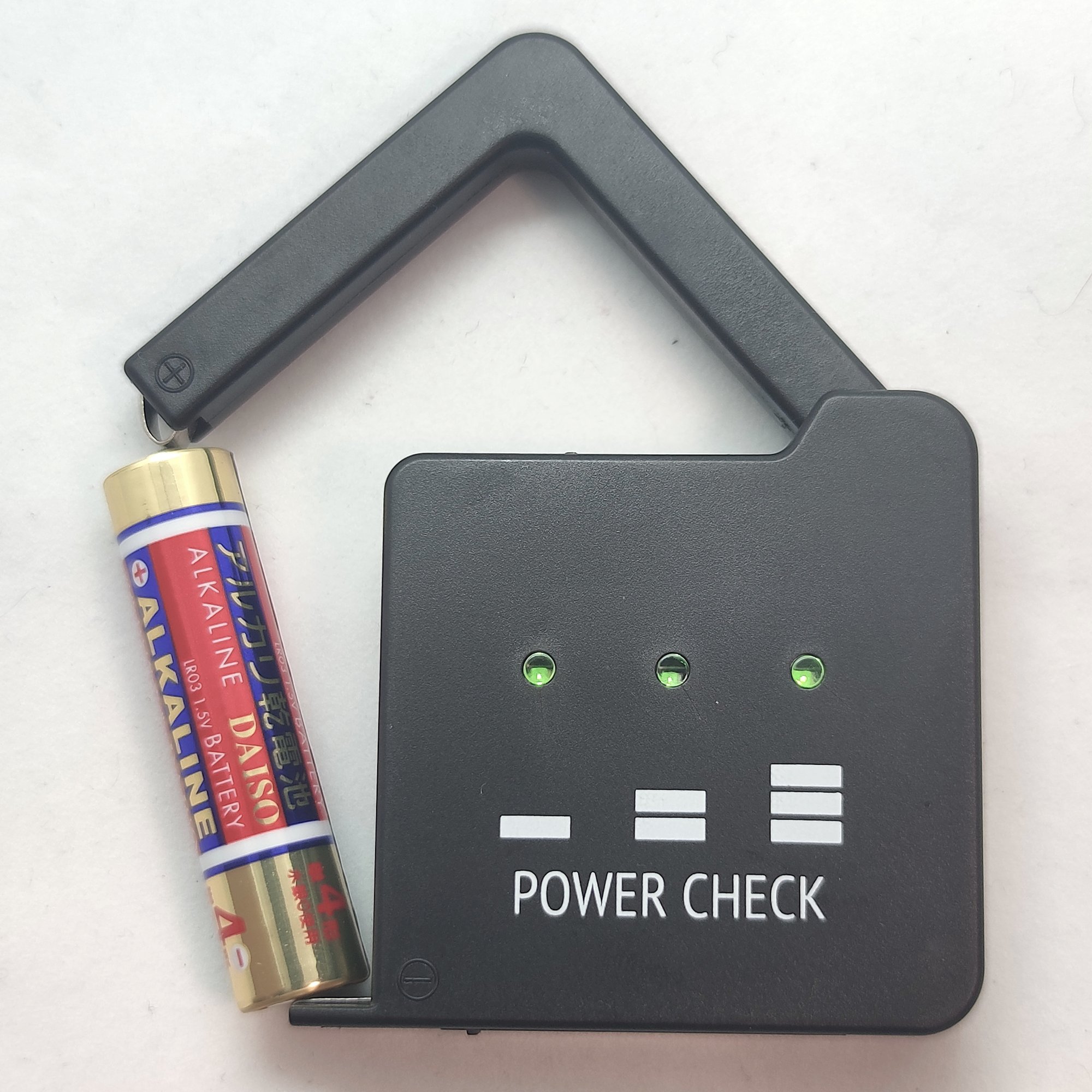 100均ガジェット分解】(56)セリアの「100円バッテリーチェッカー」｜tomorrow56 (ThousanDIY)
