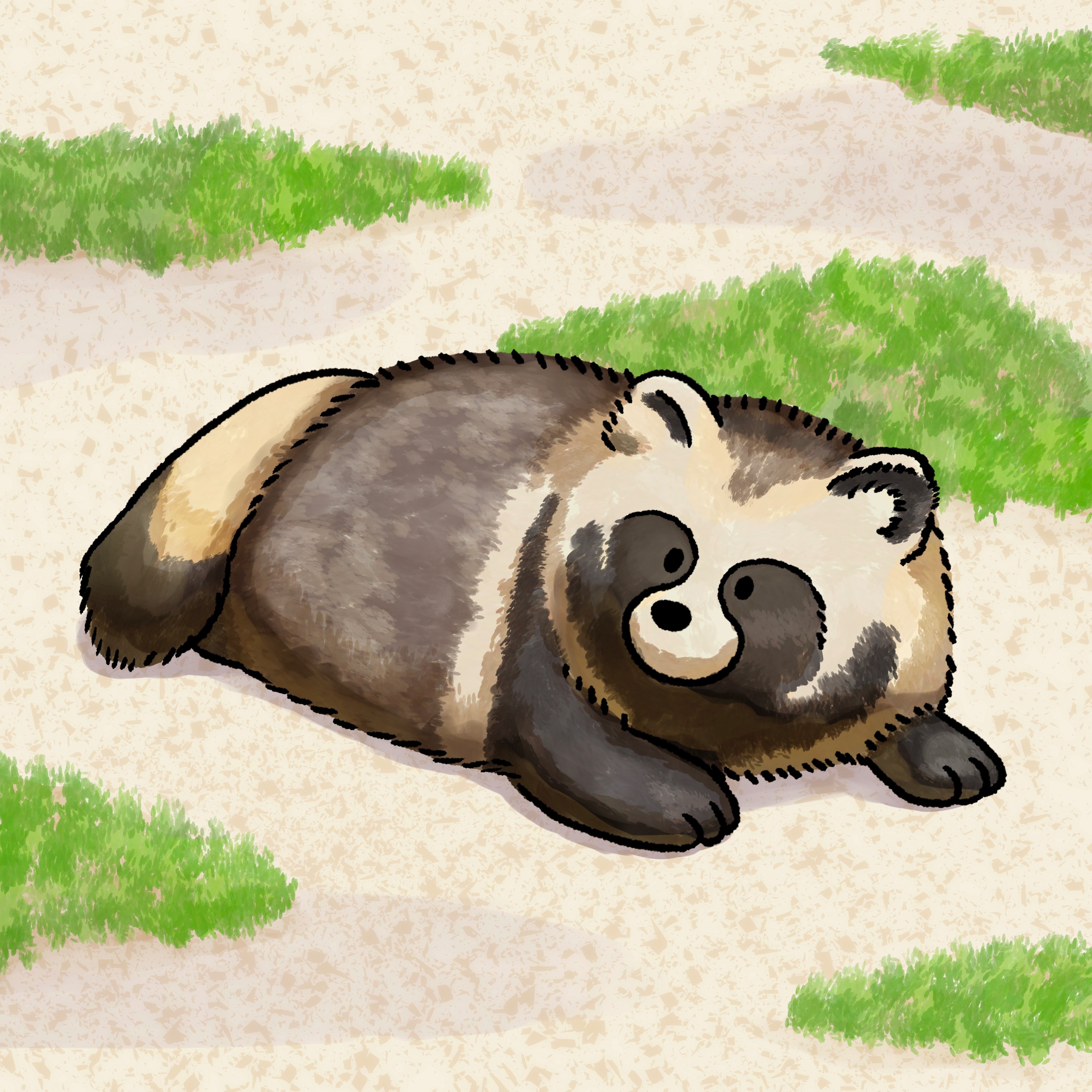 イラストグラム その他 たぬきの参考画像