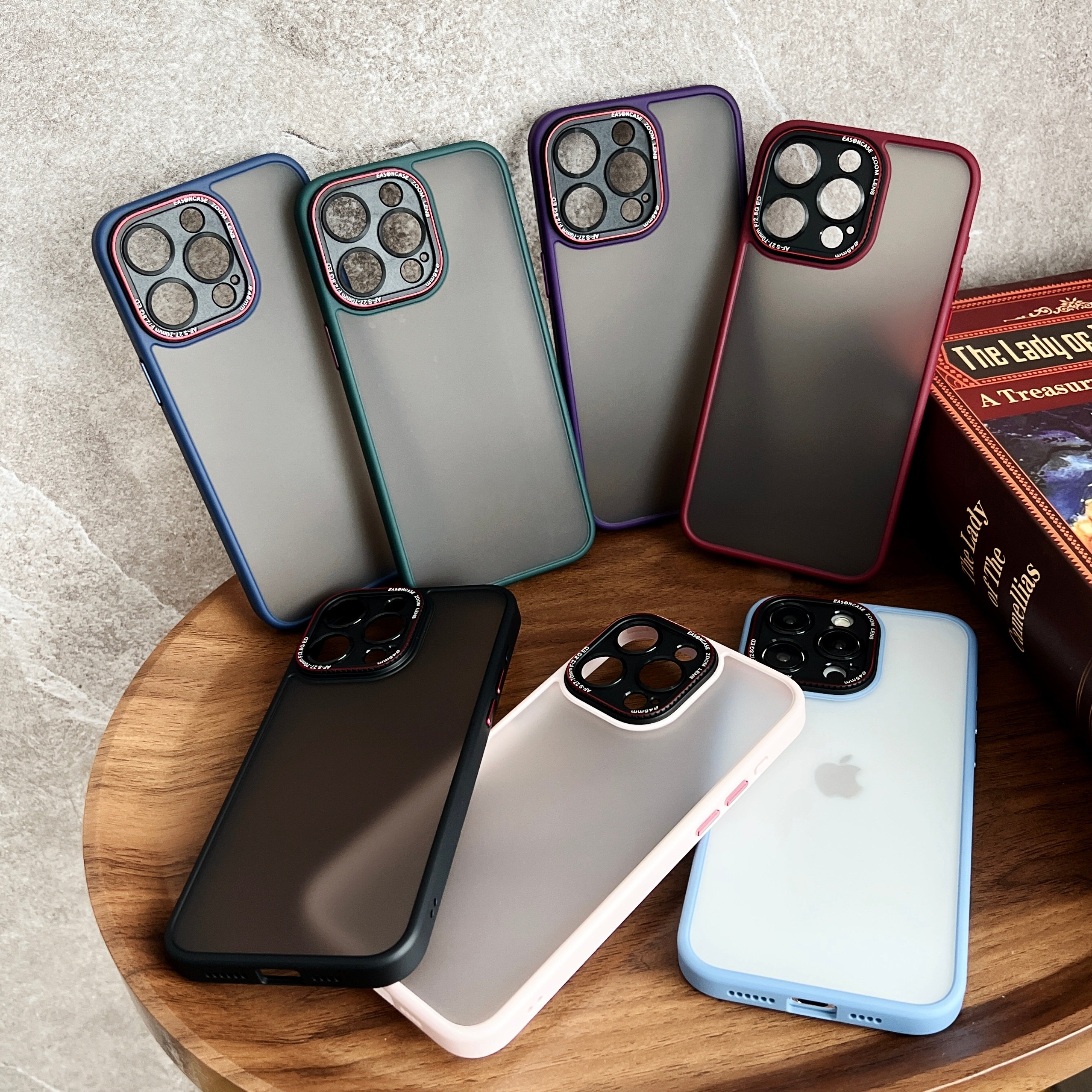 指紋・汚れが付きにくい「マットクリアiPhoneケース」｜monocase