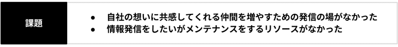 カミナシの課題