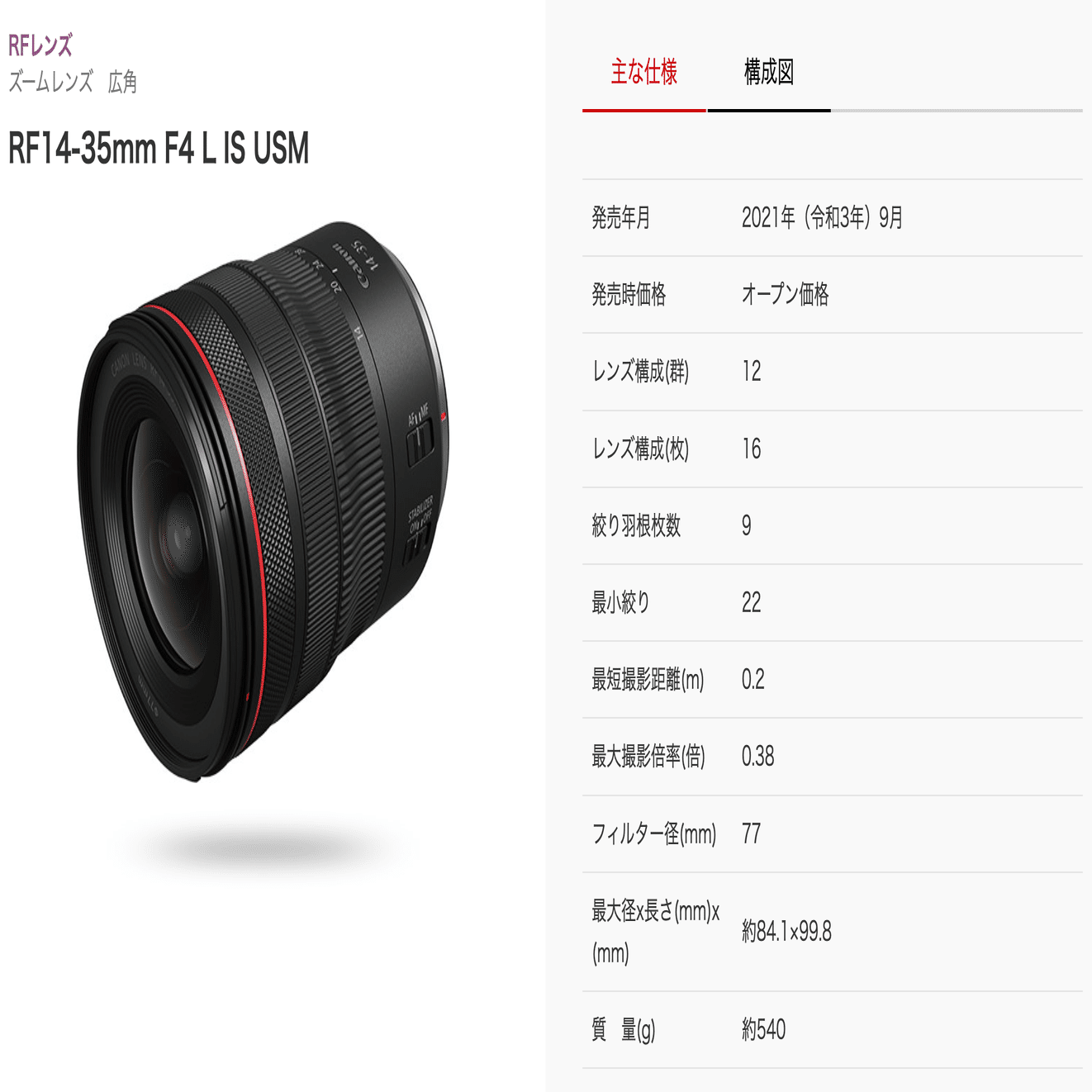 EF16-35mm F4L IS USM｜タカシ