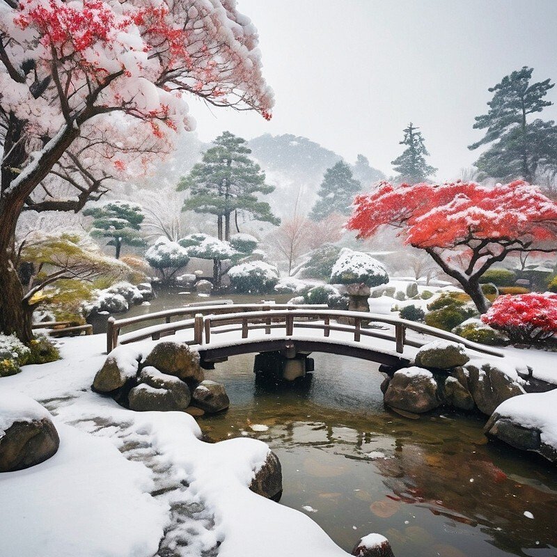 日本庭園,庭園,フリー写真,読書,風景,AI画像生成,無料（フリー素材,フリー画像）014