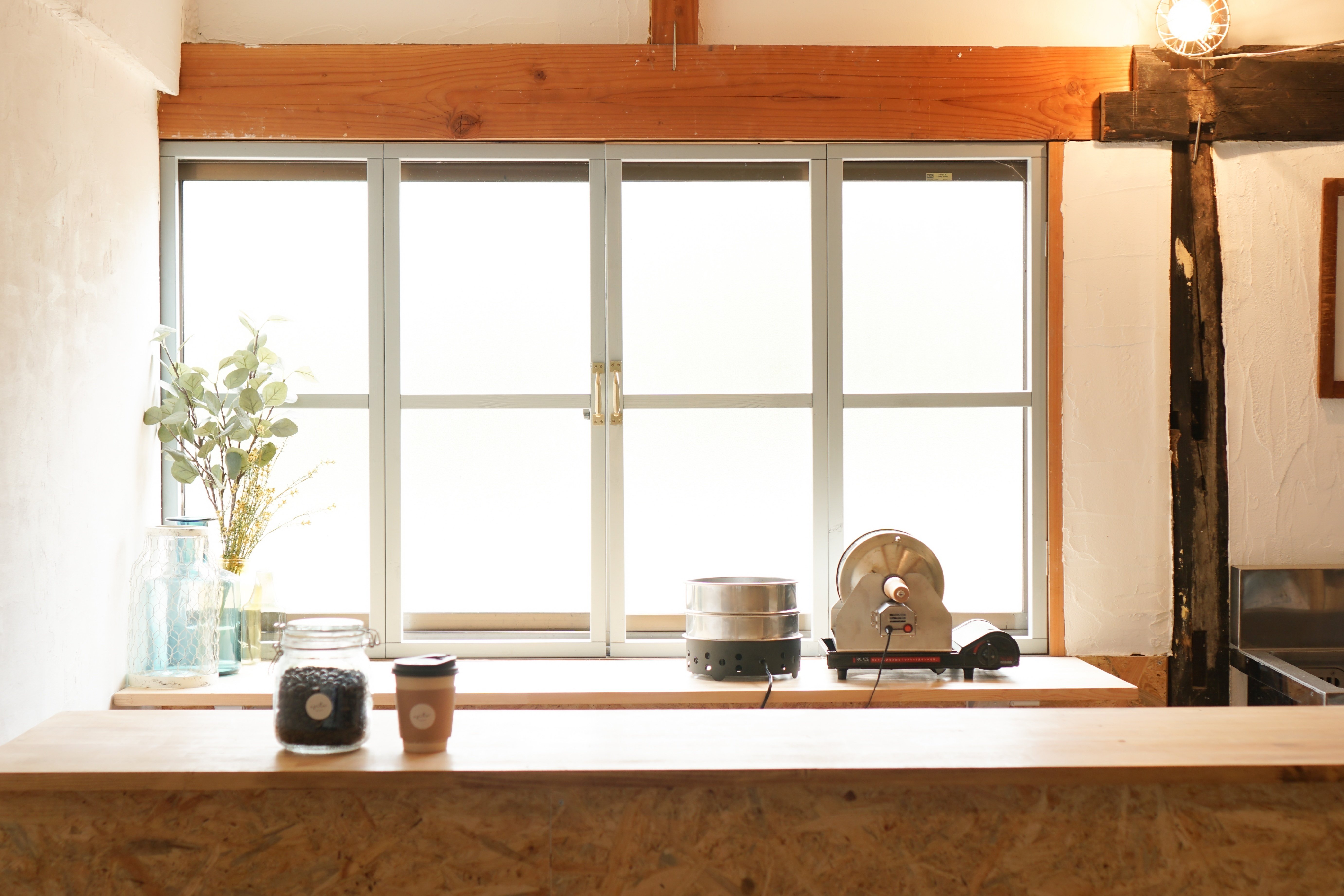 コーヒー豆焙煎士 焙煎するための小屋と設備を計画中