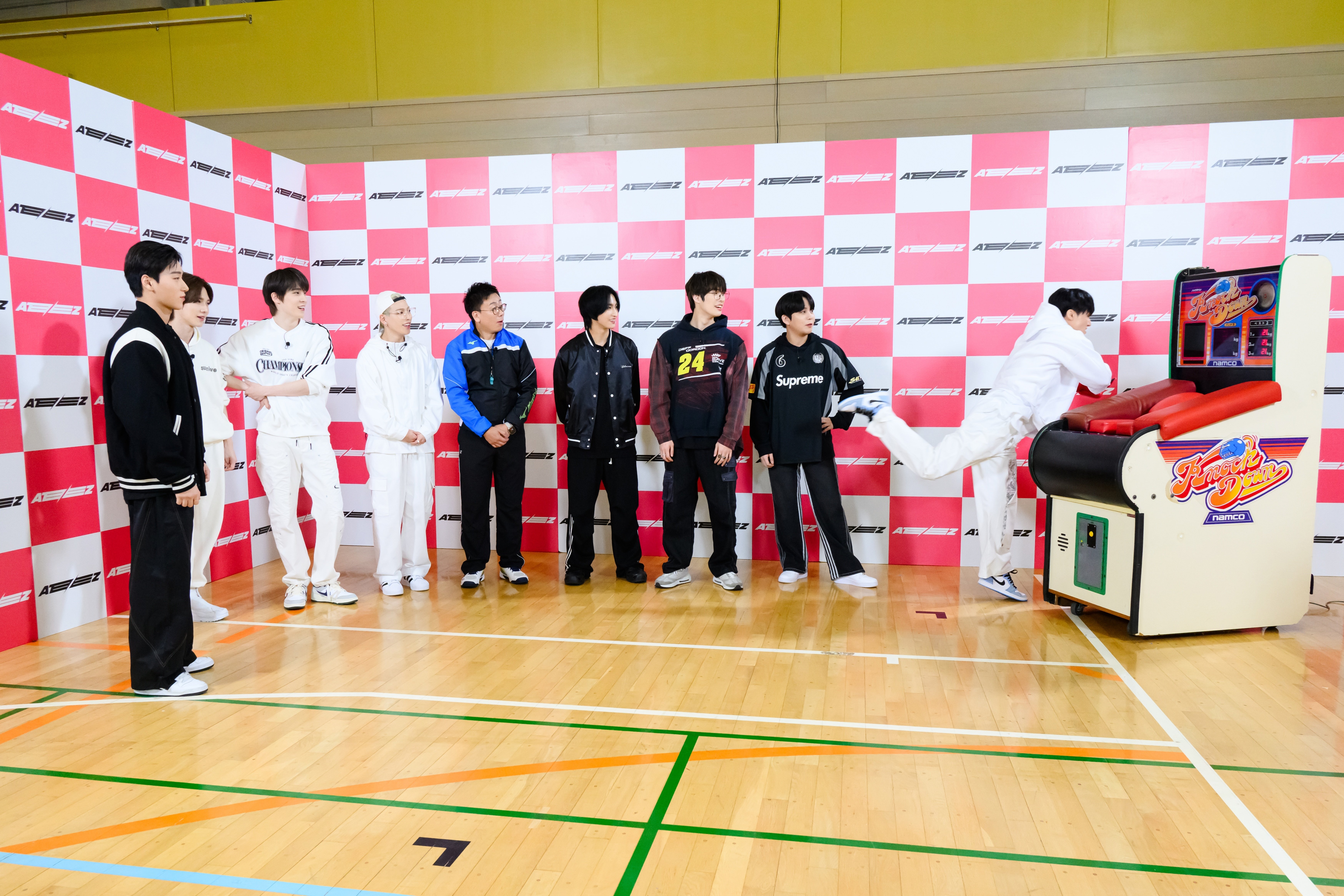 ATEEZ スペシャル！春の大運動会」収録PHOTO大公開！｜WOWOW