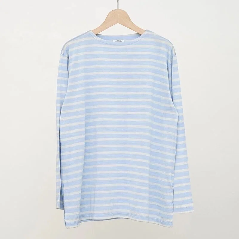 品のある大人のバスクTシャツ【MAATEE&SONS マーティーアンドサンズ 