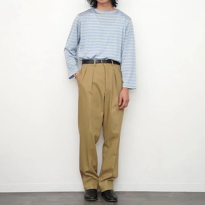 品のある大人のバスクTシャツ【MAATEE&SONS マーティーアンドサンズ 
