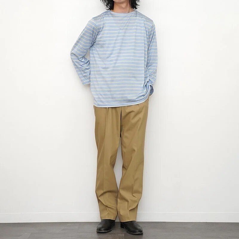 品のある大人のバスクTシャツ【MAATEE&SONS マーティーアンド 品のある大人のバスクTシャツ【MAATEE&SONS マーティーアンド