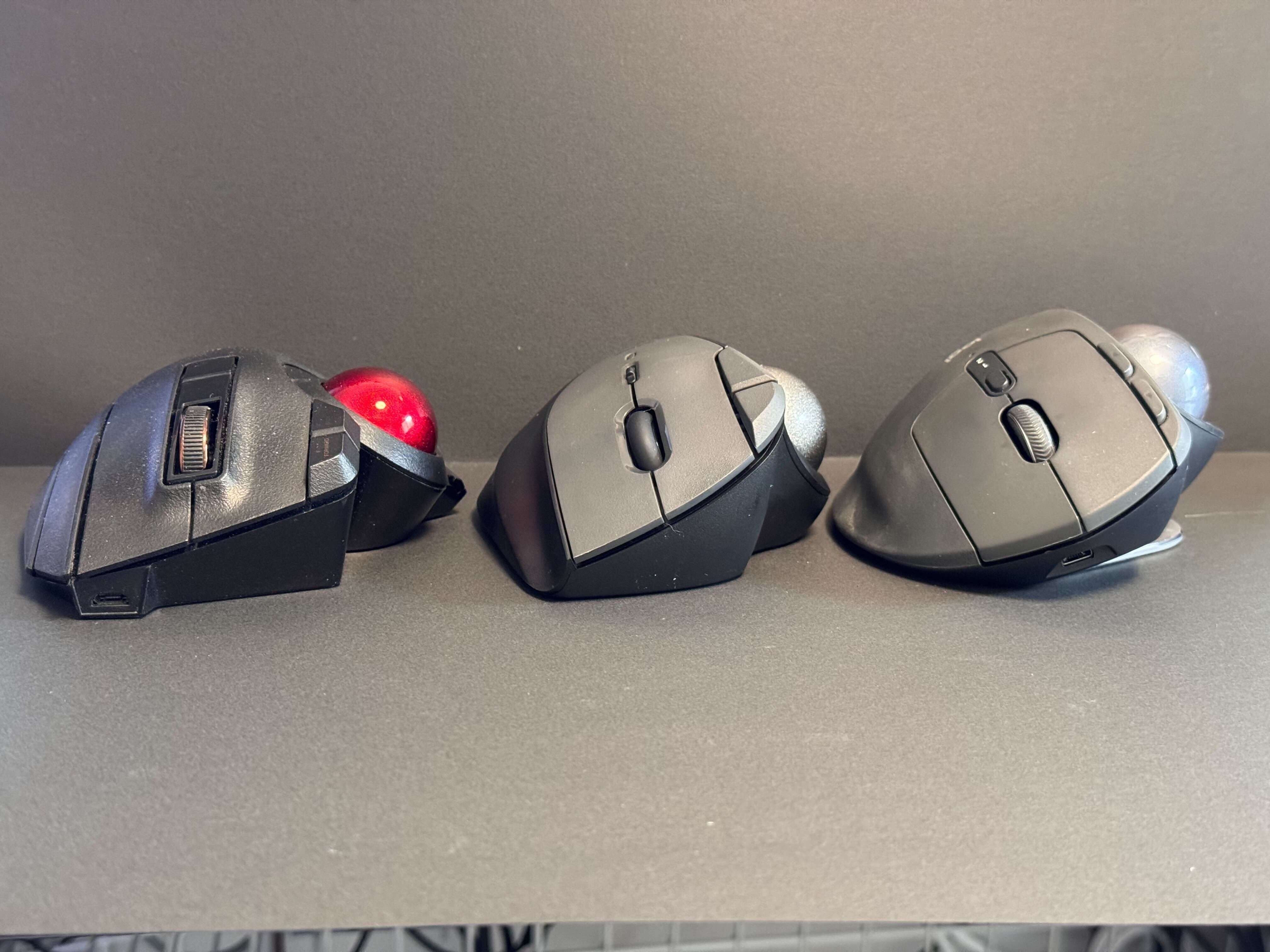 Logitech Mx Ergo ワイヤレスマウス トラックボール ブラック 一
